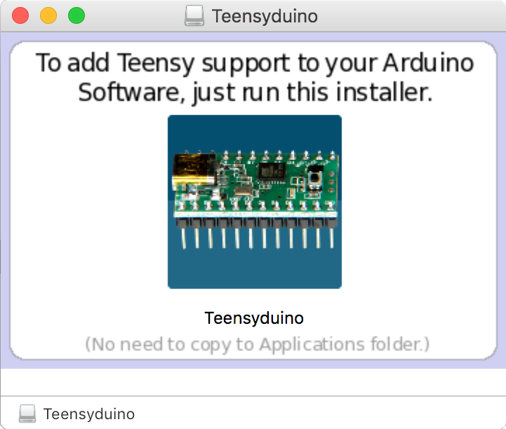 Teensyduino Install